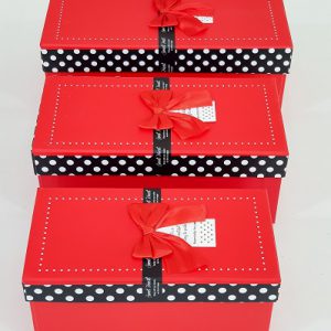 جعبه کادویی سه سایز- طرح 4